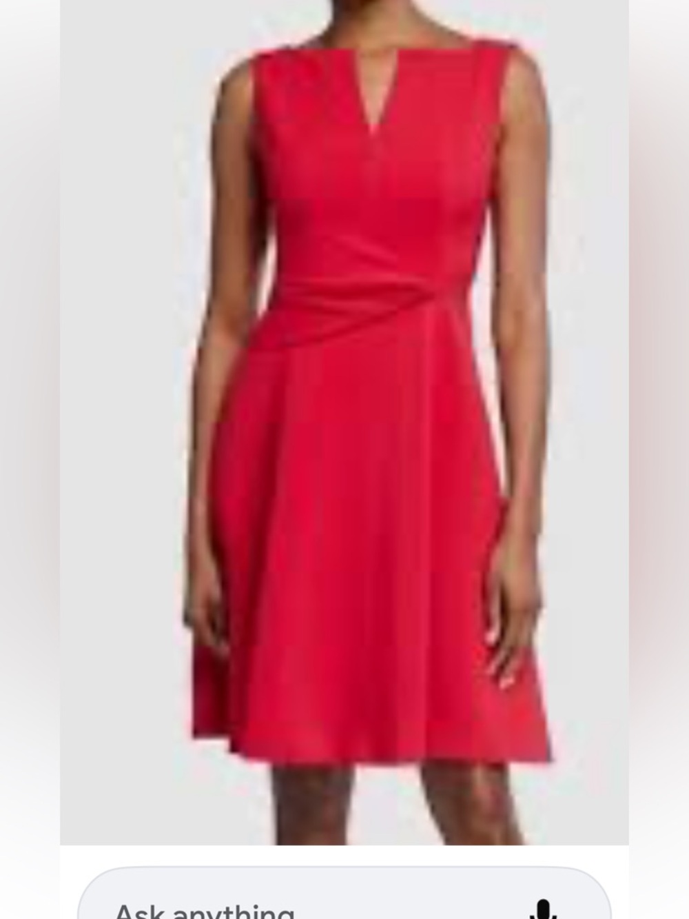 The Limited Vibrant Pink Sleeveless Fit-and-Flare Dress SIZE LARGE NWT
